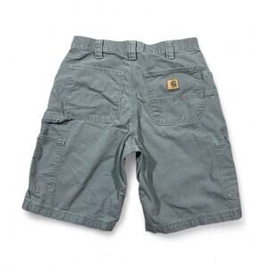 Carhartt B147 Original Fit Cargo Shorts Gray 30x10 Workwear